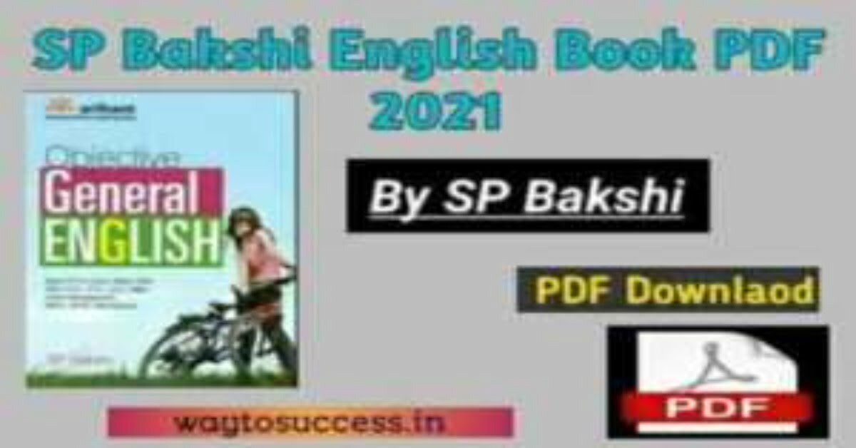 SP Bakshi English Book PDF