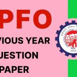 EPFO SSA Previous Year Question Papers