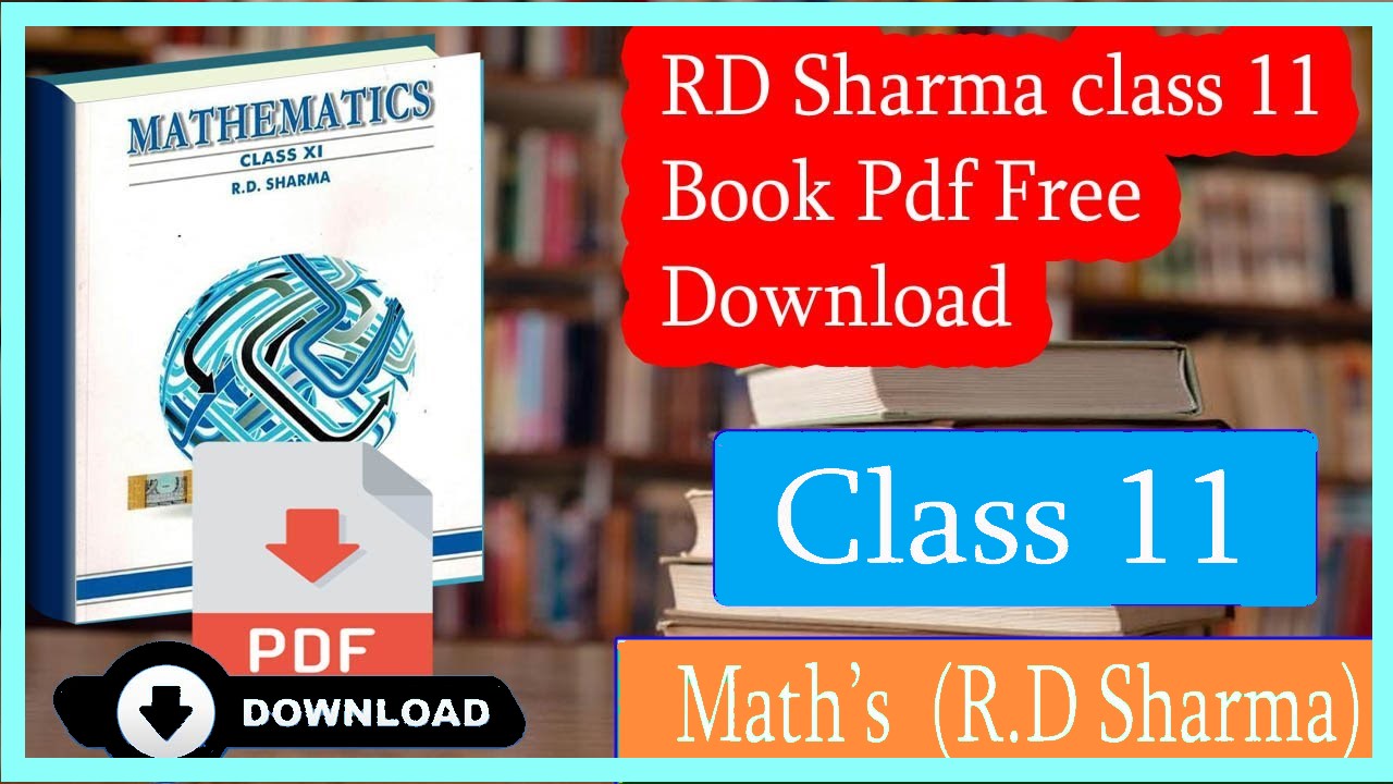 RD Sharma Class 11 PDF