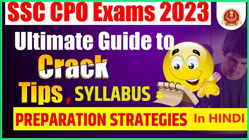 SSC CPO Syllabus In Hindi 2023