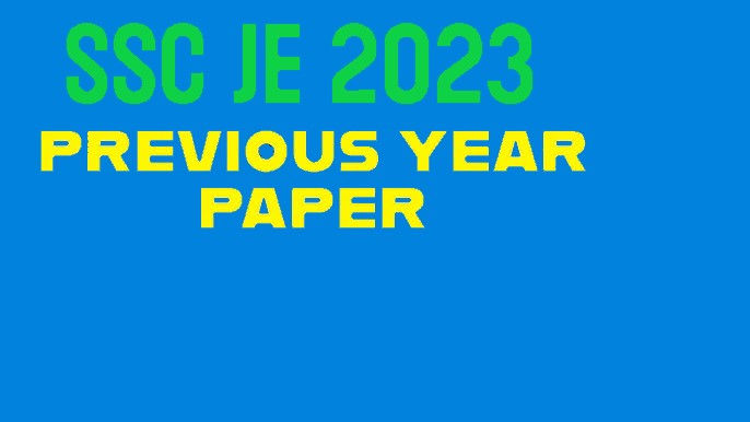 UKPSC JE Previous Year Question Papers